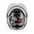 CAPACETE URBAN BIKE ELÉTRICA/SCOOTER COM VISEIRA COR PRETO TAMANHO (55-62) - Imagem 4