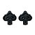 TACO PEDAL CLIP MTB EM ALUMINIO PRETO GTA RX - Imagem 3