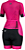 MACAQUINHO CICLISMO FEMININO NEW CHERRY FREE FORCE TAMANHO P - Imagem 2