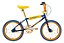 BICICLETA ARO (20) MASCULINA COR AZUL/AMARELO/DOURADO  S/MARCHA MARCA CALOI CROSS EXTRA LIGHT - Imagem 1
