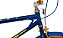 BICICLETA ARO (20) MASCULINA COR AZUL/AMARELO/DOURADO  S/MARCHA MARCA CALOI CROSS EXTRA LIGHT - Imagem 5