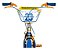 BICICLETA ARO (20) MASCULINA COR AZUL/AMARELO/DOURADO  S/MARCHA MARCA CALOI CROSS EXTRA LIGHT - Imagem 2