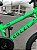 BICICLETA ARO (16) MTB MASCULINA/FEMININA COLLI ROCKET SEM MARCHA FREIO V-BRAKE COR VERDE NEON - Imagem 3