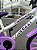 BICICLETA ARO (16) FEMININA COLLI AURORA SEM MARCHA FREIO V-BRAKE COM CESTA COR BRANCO/LILAS - Imagem 3