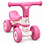 QUADRICICLO INFANTIL COLLI TIC TAC COR ROSA - Imagem 1