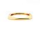 Bracelete Quadrado Banhado a Ouro - Imagem 1