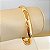 Bracelete Liso Banho de Ouro - Imagem 1