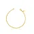 Pulseira com Medalhas Redondas Achatadas e Lisas - Imagem 1