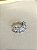 Piercing Cristal Oval Banhado a Ródio - Imagem 1