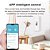 Sensor de Temperatura e Umidade Inteligente IOT WiFi Tuya NF - Imagem 2