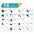 Kit Básico Componentes Eletrônicos 98 Pcs Para Arduino NFe - Imagem 2