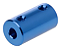 Acoplador Rigido Metal 8x8 8mm 8x8x25 Motor Cnc 3d Nfe - Imagem 1