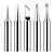 Kit 5pcs Ponteira Solda Ferro Estação 900M NFe - Imagem 1