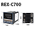 Controlador de Temperatura REX C700 100-220V V*AN SSR NFe - Imagem 2