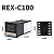 Controlador de Temperatura REX C100 100-220V V*AN SSR NFe - Imagem 2