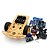 Kit Chassi 2wd Com Componentes DIY Educacional NFe - Imagem 1