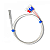 Sensor Temperatura PT100 1 metro -200C a 450C Terminal NFe - Imagem 1