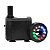 Mini Bomba Submersa Aquário Paisagismo 10W 600L/H Com Led - Imagem 5