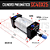 Cilindro Pneumático Industrial SC 40x25mm Duplo Curso NFe - Imagem 2