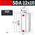 Cilindro Pneumático Compacto Atuador Linear SDA 12x10 NFe - Imagem 2