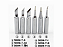 Kit 16pcs Ponteira Solda Ferro Estação 900M Profissional NFe - Imagem 4