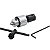 Mandril 0,3-4mm Chave Eixo 5mm + Adaptador Chave CNC NFe - Imagem 1