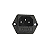 Tomada Ac-03 Painel Macho Tripolar Conector 3 Vias Fusível - Imagem 1