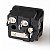Tomada Ac-02 Painel Macho Tripolar Conector 3 Vias Fusível - Imagem 4