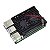 Case Para Raspberry Pi 5 Fans Duplo Metal Alumínio - Imagem 1