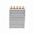 Conector Borne Emenda 10 Fios Modelo PCT-225 5 Canais - Imagem 4