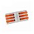 Conector Borne Emenda 6 Fios Modelo PCT-223 3 Canais - Imagem 2