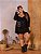 CARDIGAN CANELADO PRETO - Imagem 4