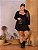 CARDIGAN CANELADO PRETO - Imagem 2