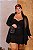 CARDIGAN CANELADO PRETO - Imagem 1