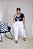 CONJUNTO BULDOG - BLUSINHA PRETA E CALÇA BRANCA - Imagem 3