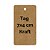 Tag Kraft 7x4 cm - Imagem 1