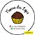 120 Adesivos Logotipo com Brigadeiro (4 cm) - Imagem 1
