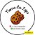 120 Adesivos Logotipo com Cookie (4 cm) - Imagem 2