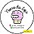 120 Adesivos Logotipo com Cupcake (4 cm) - Imagem 6