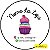 120 Adesivos Logotipo com Cupcake (4 cm) - Imagem 7