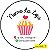 120 Adesivos Logotipo com Cupcake (4 cm) - Imagem 8