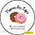 120 Adesivos Logotipo com Donuts (4 cm) - Imagem 3