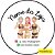 120 Adesivos Logotipo Com Lingerie (4 cm) - Imagem 5