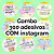 Combo 300 Adesivos p/ Embalagem C/ Instagram (escolha até 2 modelos) - Imagem 1