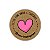 Pague 120 Leve 180 Adesivos - Feito Com Amor e carinho (kraft) - Imagem 1
