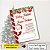 NATAL - Nº 1 - 50 Mini Panfleto + 50 Mini Adesivos c/ Instagram e WhatsApp - Imagem 1