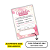 ÚLTIMAS UNIDADES - 100 Mini Panfleto Agradecimento + 100 Mini Adesivos c/ Instagram e whatsapp (CUIDADOS SEMIJOIA ROSA) - Imagem 1