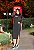 Vestido Recort Midi Preto - Imagem 2