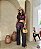 Conjunto Rendado Pantalona Preto - Imagem 2