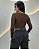 Blusa Dec Quadrado Marrom - Imagem 2